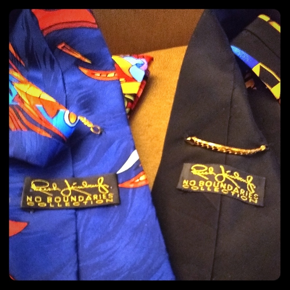 Rush Limbaugh No Boundaries silk ties